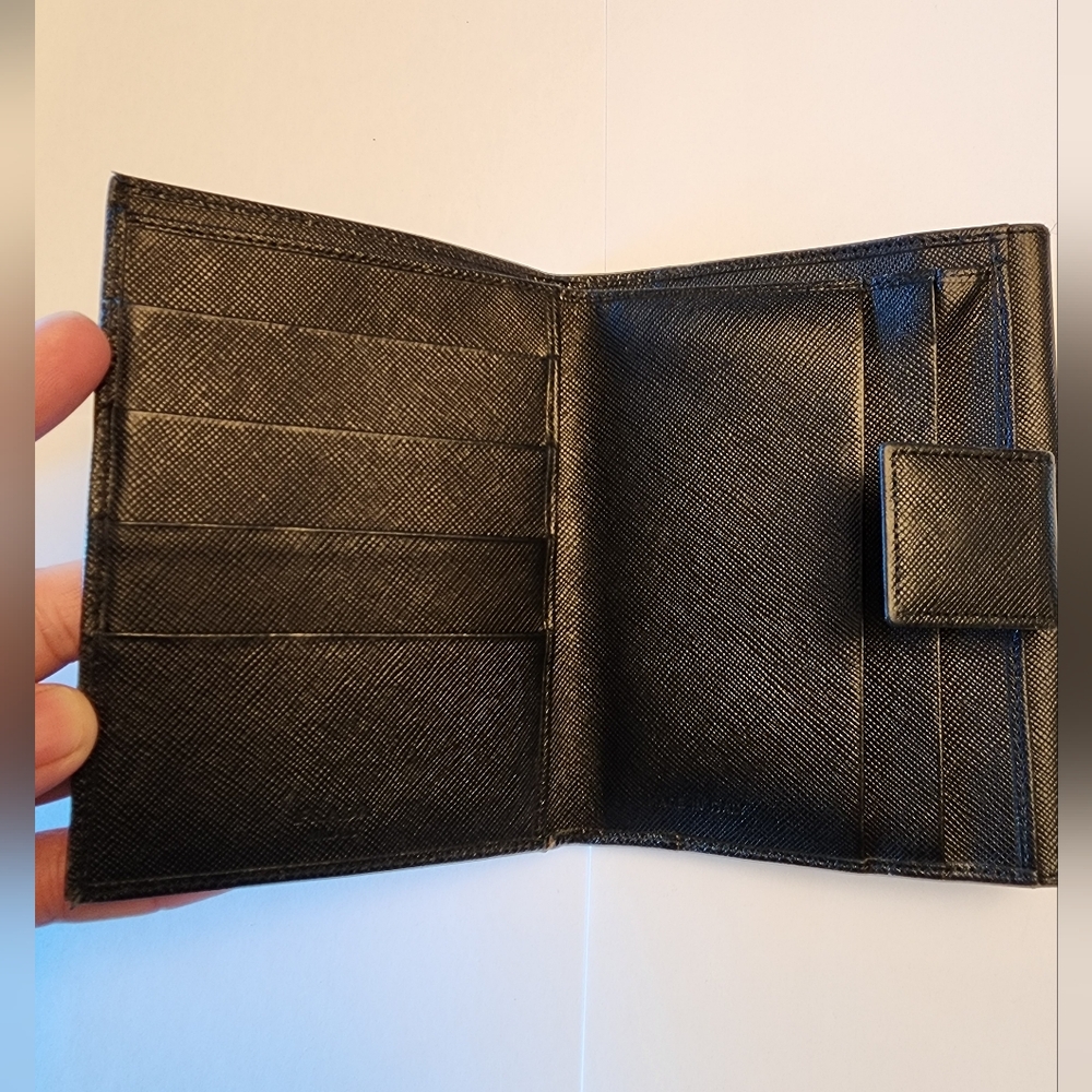 PRADA Tessuto Leather Wallet - Picture 6 of 15